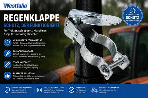 Westfalia regenklappe - westfalia,