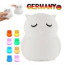 9 Farben Eule Nachtlicht für