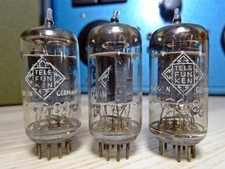 Konvolut 3x Röhre Telefunken