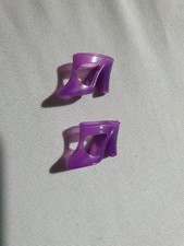 T-Strap Shoes Lila Japan 70er