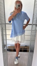 Vintage Damen Shirt Spitze