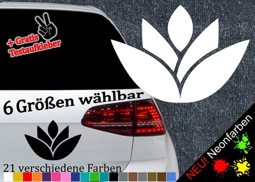 Yoga lotus aufkleber - lotus, -6