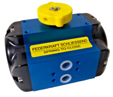 AMG-PESCH SAF 10 Pneumatisch Schwenkantrieb Druckluft Stellantrieb 