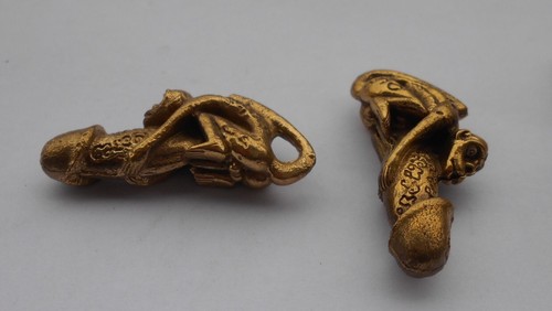 Figur messing brass phallus - figur,