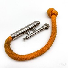 Vintage Feuerstarter Camping Feuerzeug Feuerstein aus Sammlung | Orange & Silber