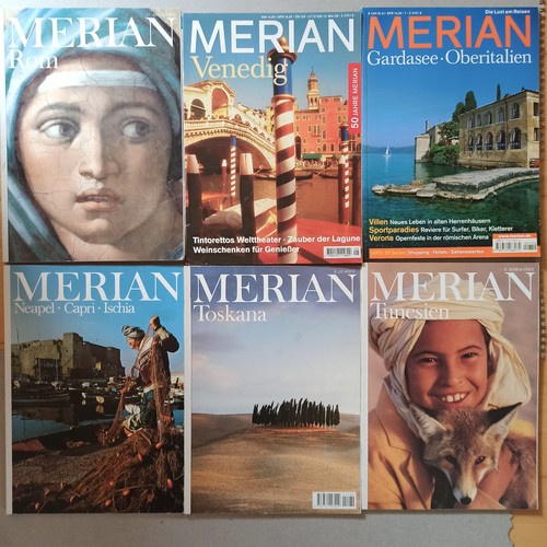 Merian hefte konvolut - hefte,