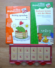 mini LÜK 12-er Lernkasten Richtig sprechen R und Rechnen lernen (Vorschulkinder)