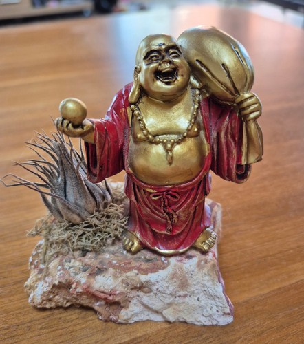 Lachender buddha figur - lachender, (hotei)
