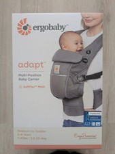 Babytrage Kindertrage Ergobaby adapt soft flex mesh graphite grey