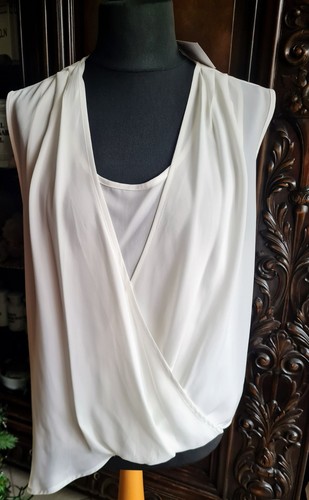 Top bluse ärmellos - bluse, mit