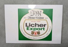 Licher Brauerei Bieretikett