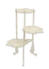 Dreistufiger blumentisch aus - dreistufiger,
