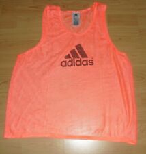 Adidas Trainingsleibchen Erwachsene Fußball Leibchen Trainingsweste Gr M orange