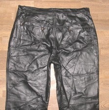 / CANDA / Damen- LEDERJEANS /