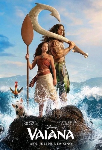 Vaiana kinoplakat kinoposter - kinoplakat,