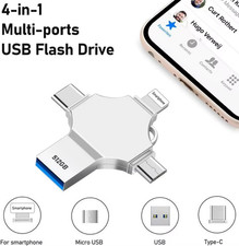 4in1 USB Stick 64GB 3.0 Typ C