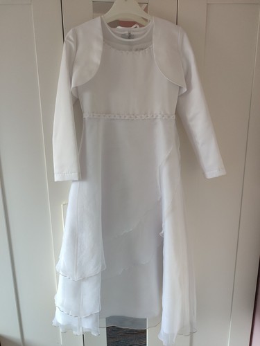 Kommunionkleid lang mit - kommunionkleid,