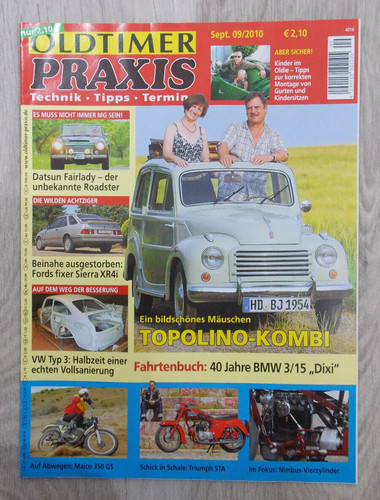 Oldtimer praxis september 2010 - oldtimer,