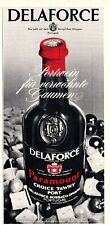 3w23248/ Alte Reklame aus 1971 – DELAFORCE Paramount – Portwein aus Portugal