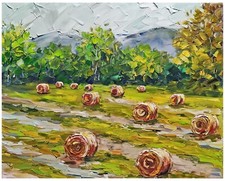 Ölbild Naturlandschaft