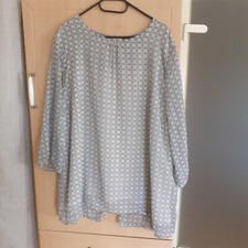 Neu transparente Oversize Bluse Gina Benotti Gr.XL