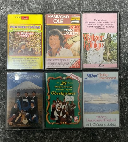 Musikkassetten sammlung 2 - mc,