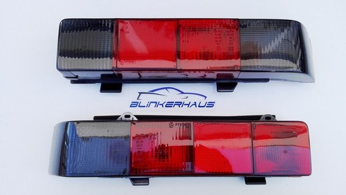 Schwarz rote rückleuchten - schwarz/rote,