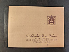 orig. Katalog Hecker & Söhne
