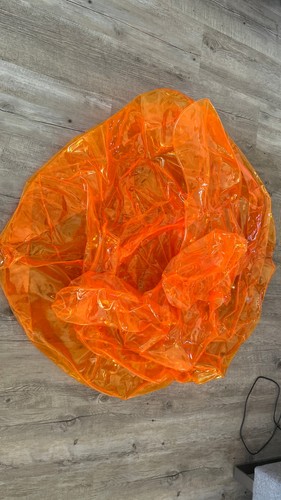 Aufblasbarer sessel orange - aufblasbarer,