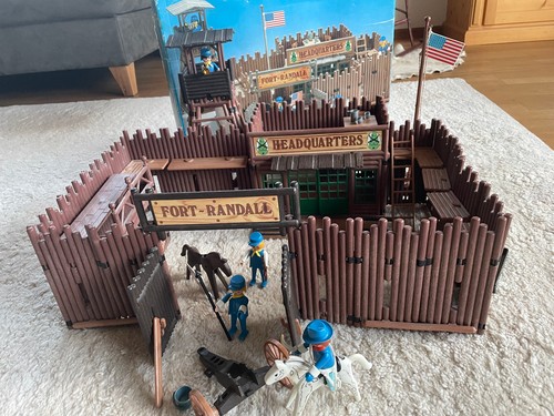 Playmobil western fort mit - western,