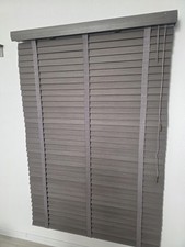 Holz Jalousie, 50 mm Lamellen