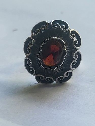 Dekorativer 800 silber ring - silber,