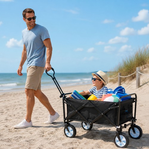 Faltbarer premium bollerwagen - premium,