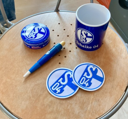 Fanartikel konvolut schalke - konvolut,,