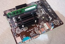 ASRock QC5000M-ITX Mainboard mit CPU und Speicher ***GEBRAUCHT***