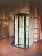 LAMBERT  Vitrine Schneewittchen Glasvitrine, Kleiderstange,3 Glasböden,1 Holzb