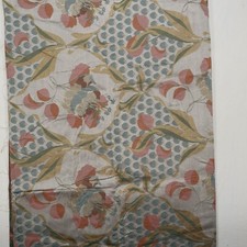 Vintage schwerer Möbelstoff Polsterstoff Bezugsstoff, Blumenmuster 270x140cm