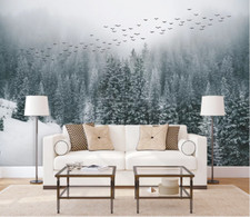 Schnee wald q11133 tapete - 3d,