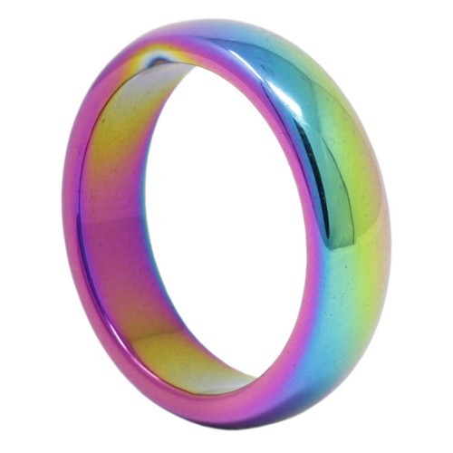 Ring aus hämatit multicolor - hämatit,