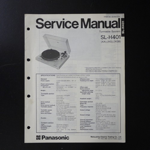 Original panasonic service - original,