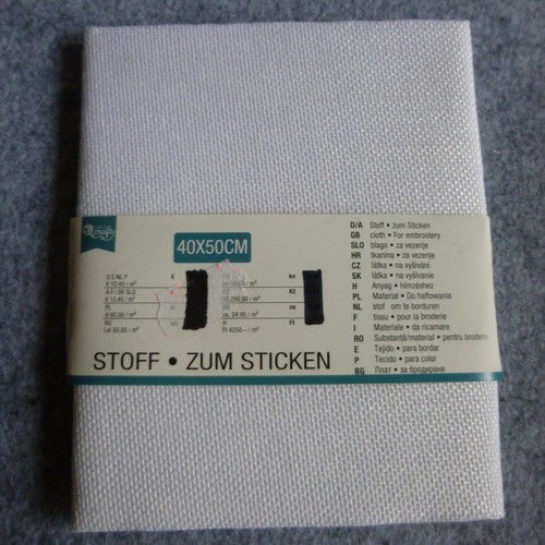Kreuzstich stoff sticken - kreuzstich-stoff, 40x50