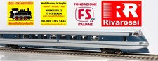 Rivarossi HRS 2512: 4-tlg. FS Elektroschnelltriebwagen ETR 401 Pendolino, H0 [E]