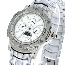 Flair Herrenuhr Farb silber