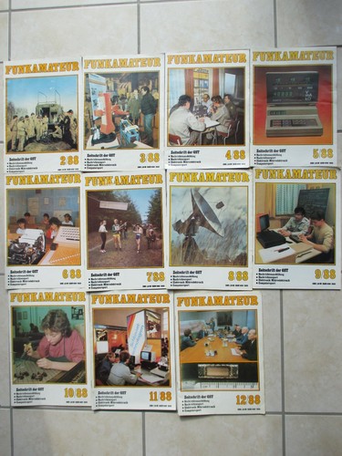 Funkamateur hefte 1988 - hefte, 2-12/1988