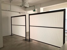 2 Raumteiler/Hintersetzer filigran, Kollektion Oliver Conrad, H240, B256