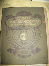 Hundert Meister der Gegenwart von 1902 / 1903 mit 17 Heften