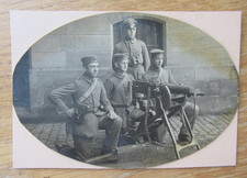 Altes Foto MG Maschinengewehr Trupp