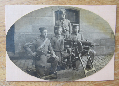 Altes foto maschinengewehr - altes,