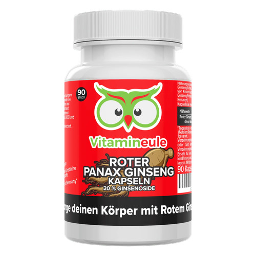 Roter ginseng kapseln - roter,
