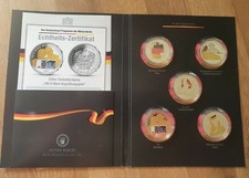 5 MEDAILLEN SET / 20 JAHRE
